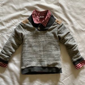 Toddler sweater and button up set (24MO)